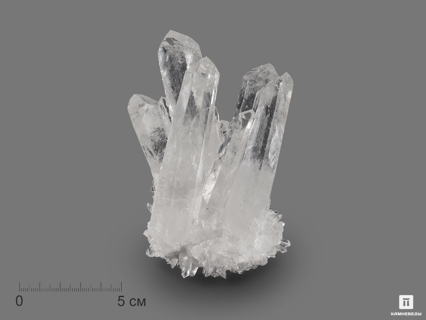 Горный хрусталь (кварц), срощенные кристаллы 11х7х6 см, 18813, фото 1