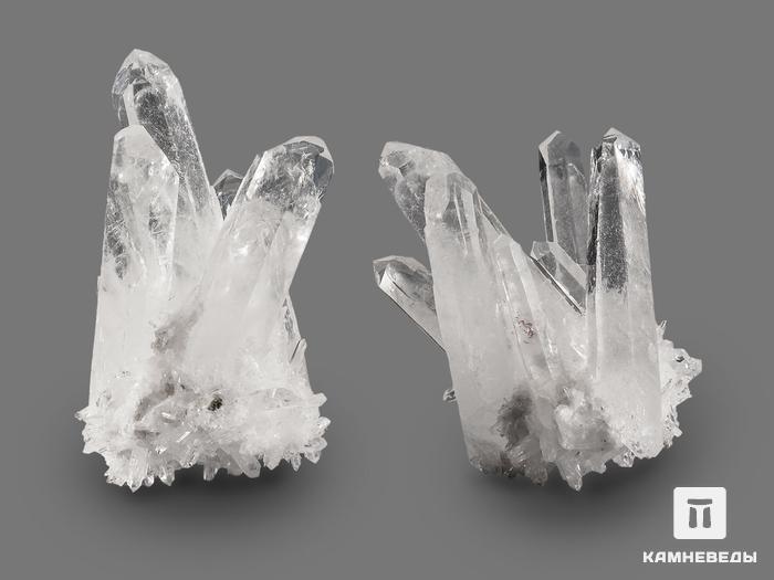 Горный хрусталь (кварц), срощенные кристаллы 11х7х6 см, 18813, фото 3