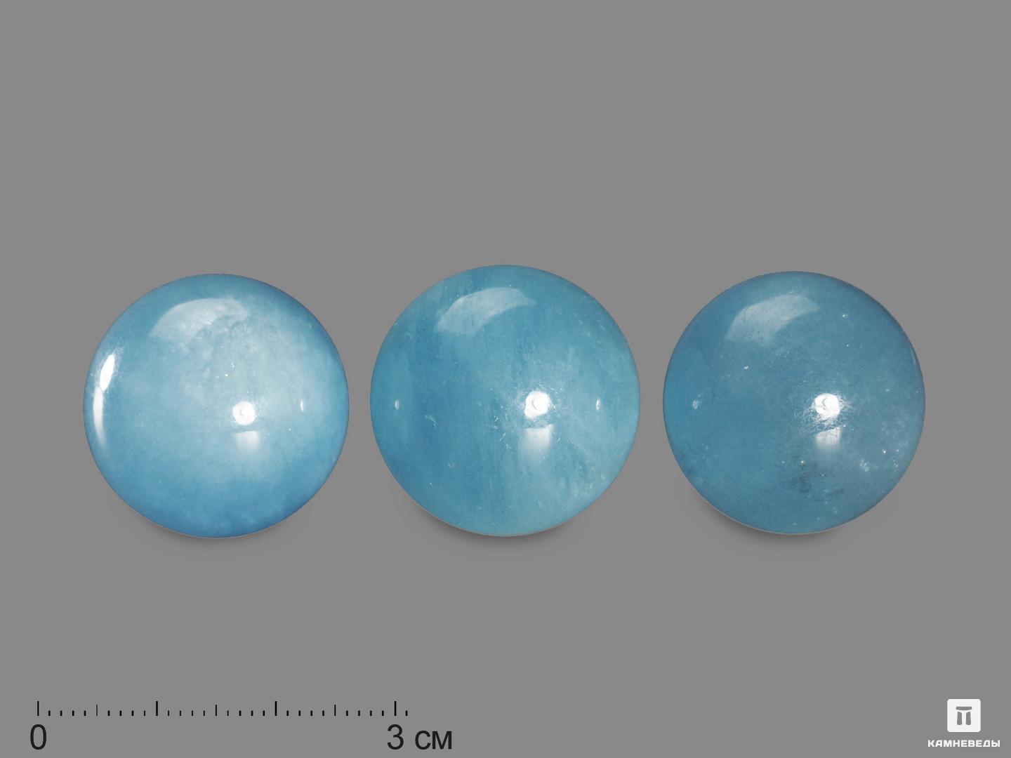 Шар из аквамарина (голубого берилла), 23 мм, 18818, фото 1