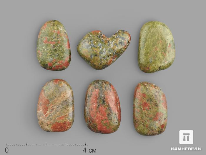 Унакит, галтовка 2,5-3 см, 18850, фото 1