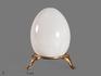 Яйцо из кахолонга (белого опала), 6,6х5,1 см, 18950, фото 1