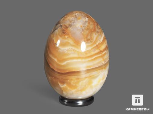 Яйцо из шайтанского переливта, 6,4х4,6 см, 18971, фото 2