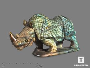 Носорог из лабрадора, 11,6х6,5х3,4 см