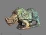 Носорог из лабрадора, 11,6х6,5х3,4 см, 19071, фото 1