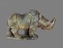 Носорог из лабрадора, 11,6х6,5х3,4 см, 19071, фото 3