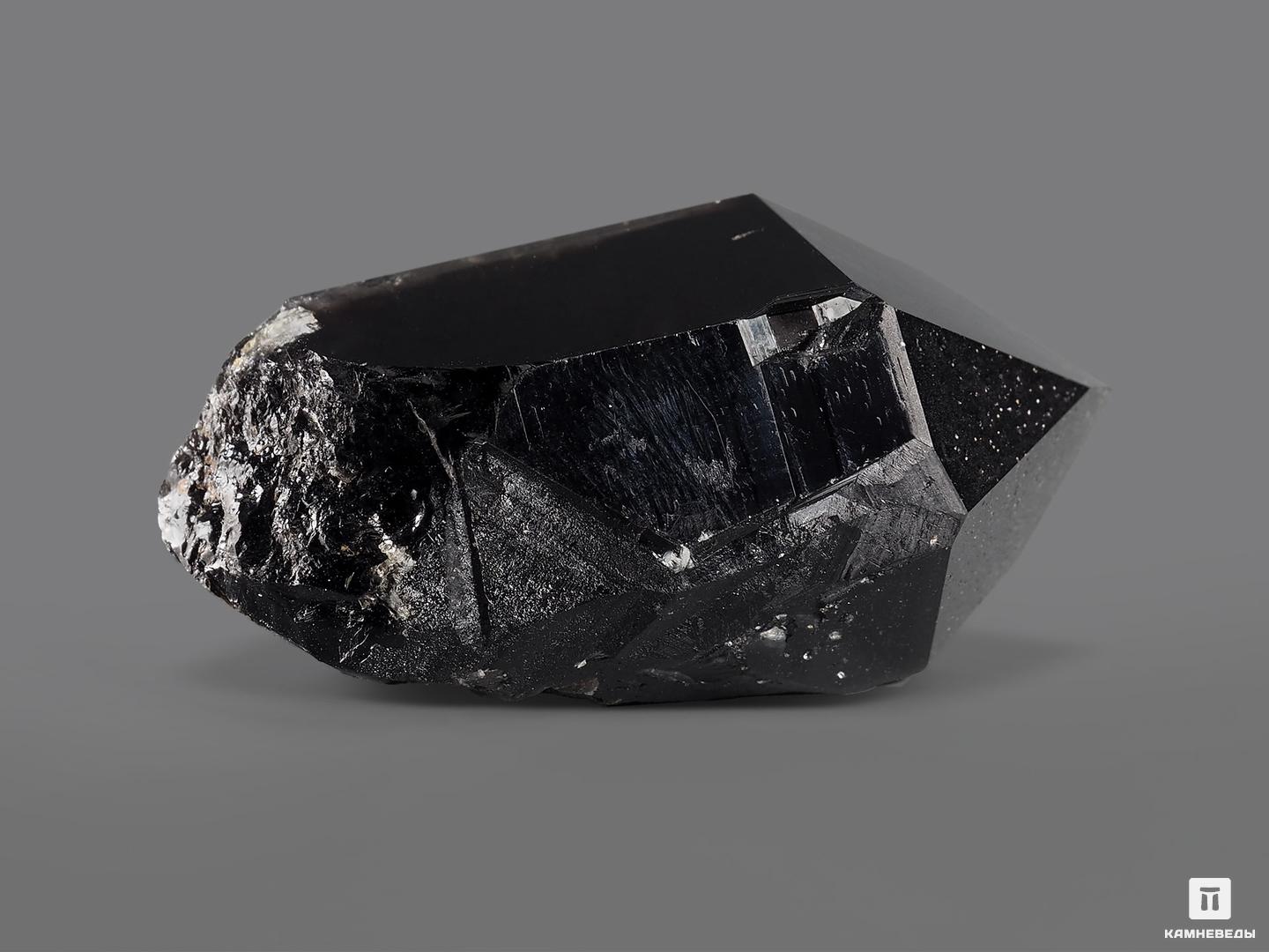 Морион (чёрный кварц), кристалл 5,1х2,6х2,2 см, 19043, фото 2