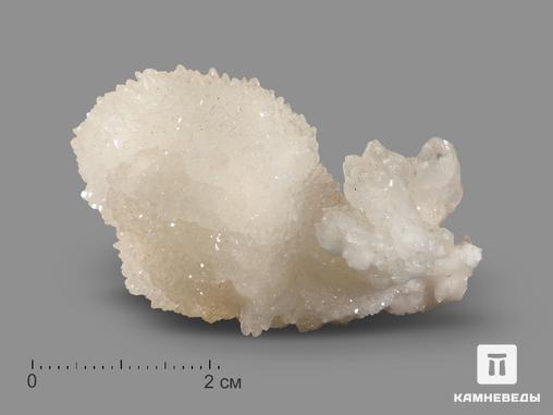 Арагонит белый, 5х3х2,8 см, 19121, фото 1