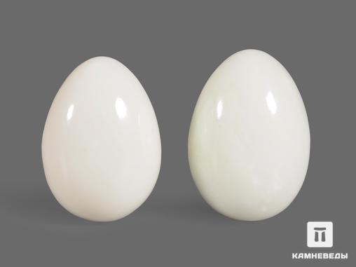 Яйцо из белого нефрита, 3,5х2,5 см, 19058, фото 2