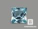 Топаз голубой, огранка 8х8х5,5 мм (3,1 ct), 19118, фото 1