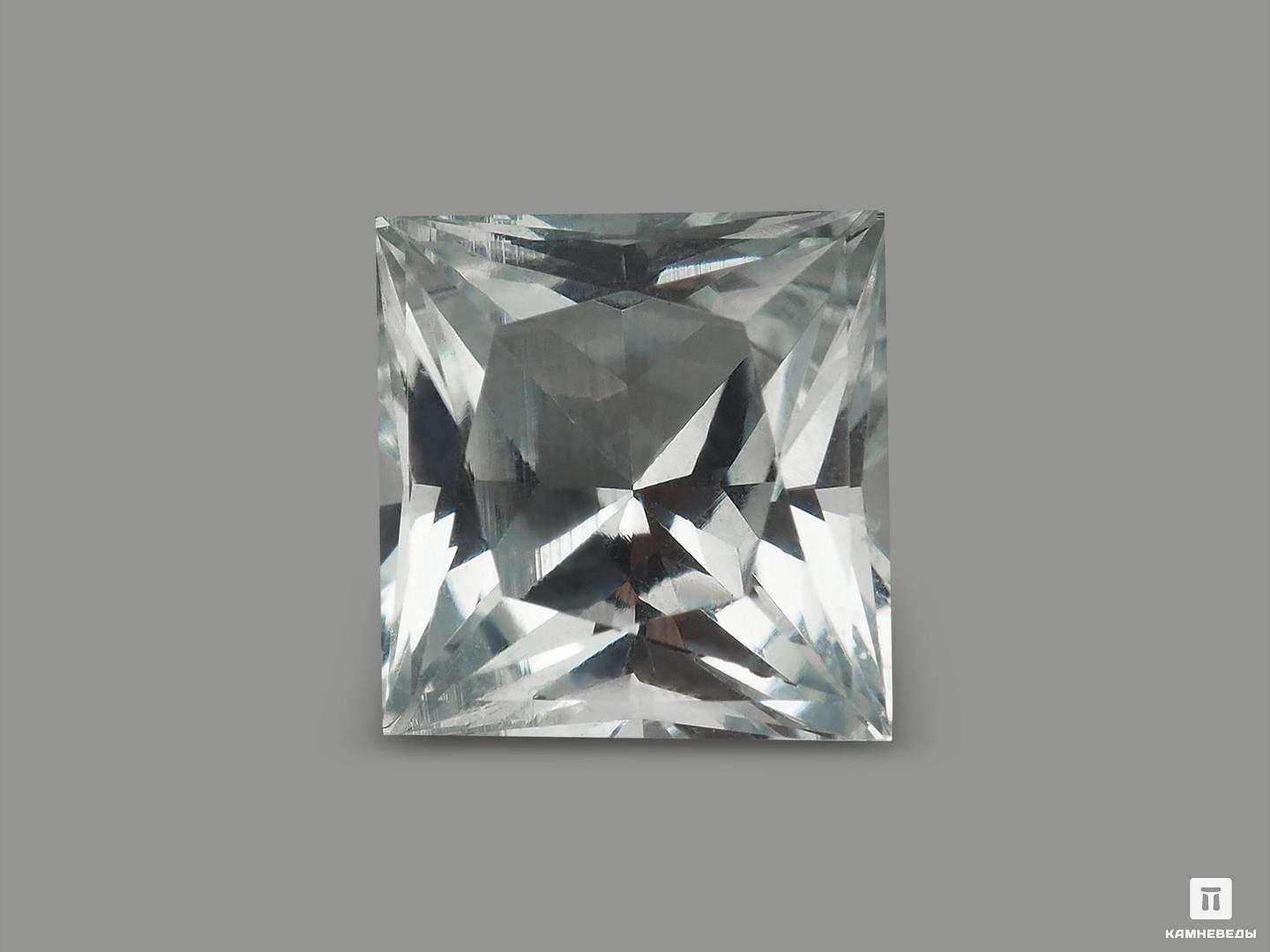 Топаз, огранка 9х9х6 мм (4,3 ct)