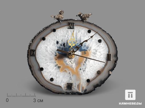Настольные часы из агата, 19438, фото 1