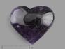 Сердце из аметиста, 5,1х4,5х2,3 см, 19502, фото 1