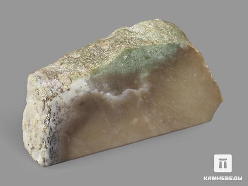 Нефрит моховой, полированный срез 16х8,4х3,6 см, 19614, фото 2