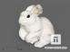 Заяц из ангидрита, 8,3х8х5,5 см, 19567, фото 1