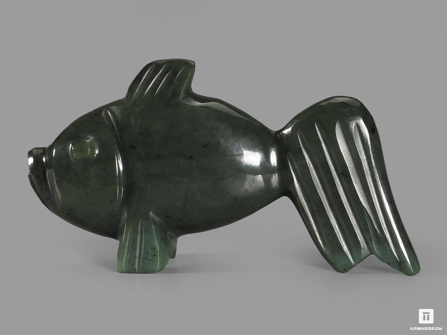 Рыба из нефрита, 10,5х6х2,3 см, 19582, фото 2
