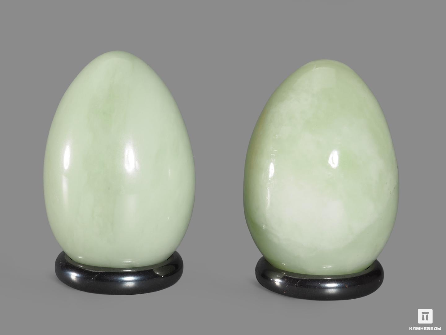 Яйцо из светлого нефрита, 4,3х3,1 см, 19641, фото 2
