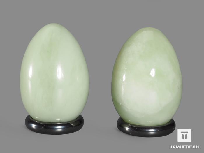 Яйцо из светлого нефрита, 4,3х3,1 см, 19641, фото 2
