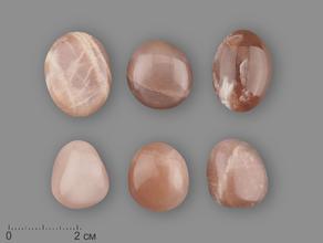 Лунный камень (адуляр) с эффектом солнечного камня, крупная галтовка 2-3 см (5-10 г)