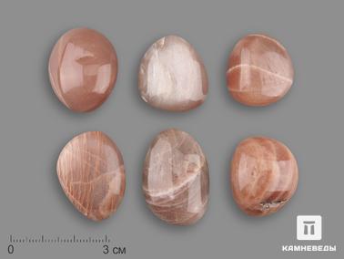 Лунный камень, Адуляр, Солнечный камень. Лунный камень (адуляр) с эффектом солнечного камня, крупная галтовка 2-4,5 см (10-15 г)