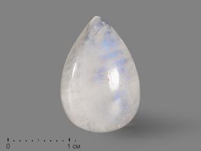Лунный камень, кабошон 1,9х1,3х0,7 см