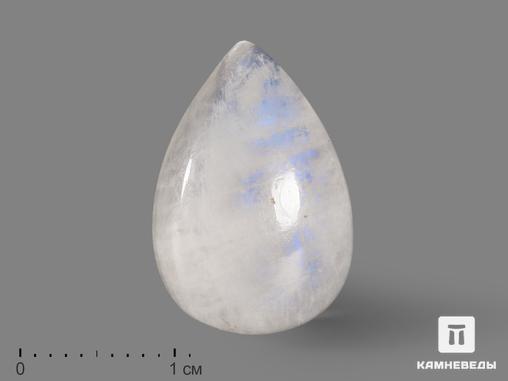 Лунный камень, кабошон 1,9х1,3х0,7 см, 19717, фото 1