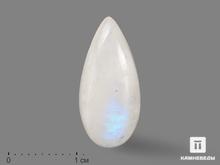 Лунный камень, кабошон 2,1х0,9х0,6 см