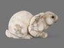 Заяц из ангидрита, 19х9,5х8,7 см, 19800, фото 3