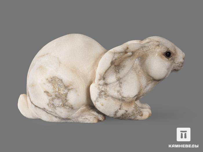 Заяц из ангидрита, 19х9,5х8,7 см, 19800, фото 3