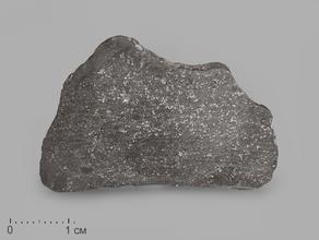 Метеорит Tassédet 004, пластина в боксе 4,1х3,1х0,1 см (3,7 г)