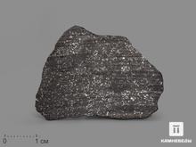 Метеорит Tassédet 004, пластина в боксе 4,1х2,7х0,1 см (4 г)