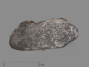 Метеорит Tassédet 004, пластина в боксе 3-4 см (2,4 г)