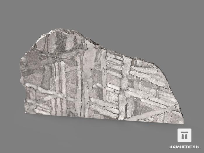 Метеорит «Сеймчан», пластина 8,3х4,6х0,2 см (44,7 г), 19836, фото 2