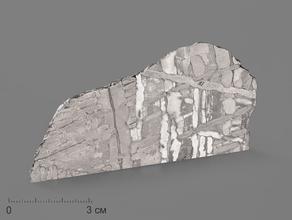 Метеорит «Сеймчан», пластина 8,3х4,6х0,2 см (44,7 г)