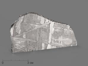 Метеорит «Сеймчан», пластина 8,3х5х0,2 см (47,7 г)