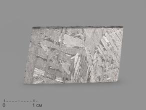 Метеорит Aletai в пластиковом боксе, 3,3х2,1х0,2 см (8,6 г)