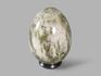 Яйцо из кварца с эпидотом, 6,4х4,6 см, 19865, фото 2