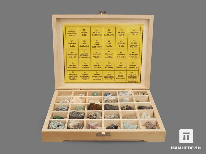 Систематическая коллекция минералов и разновидностей (90 образцов), 19897, фото 3