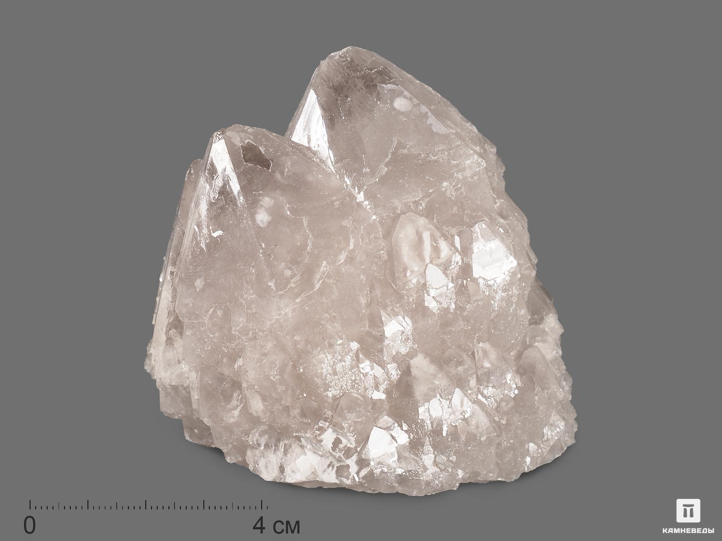 Кварц кактусовидный, сросток кристаллов 8х7,5х6,7 см, 19958, фото 1