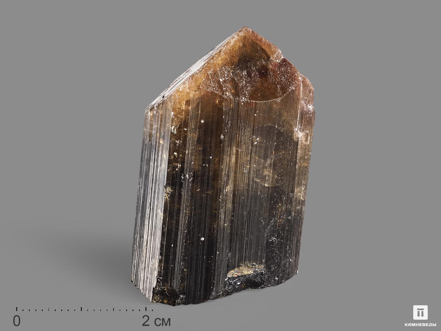 Турмалин полихромный, кристалл 4,4х2,8х2,6 см клеёнка кристалл 137см рисунок алмаз рулон 20 п м