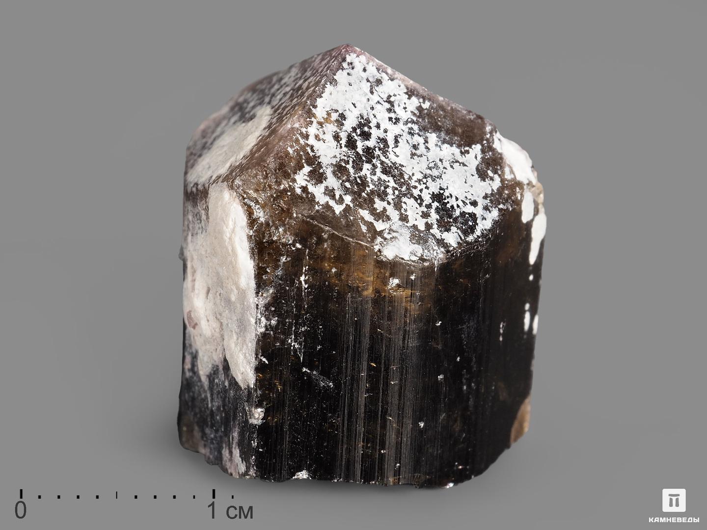 Турмалин полихромный, кристалл 2,4х2,4х2 см румяна кристалл декор золотистый турмалин р1