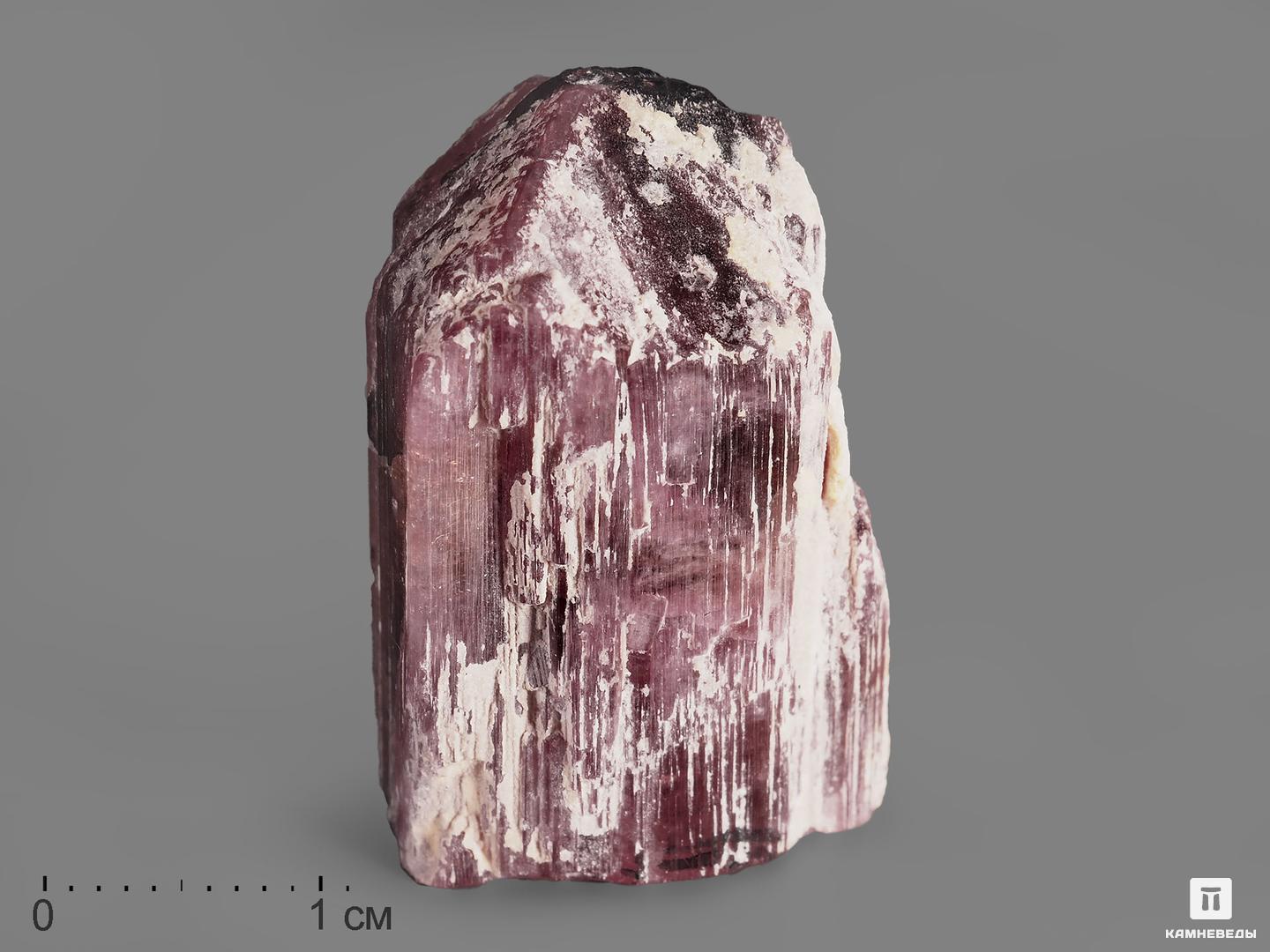Турмалин (рубеллит), кристалл 3х2х1,5 см шерл чёрный турмалин кристалл 25х8 5х7 5 см