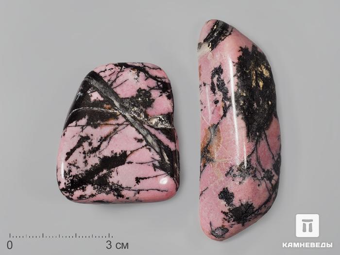 Родонит, крупная галтовка 4,5-6,5 см (40-50 г), 20020, фото 1