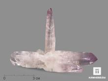Аметист, сросток кристаллов 9,3х7х2 см