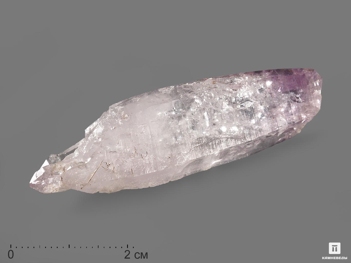 Аметист, кристалл 5,5х1,7х1,3 см сигида кристалл капли гл 0 05% 10мл