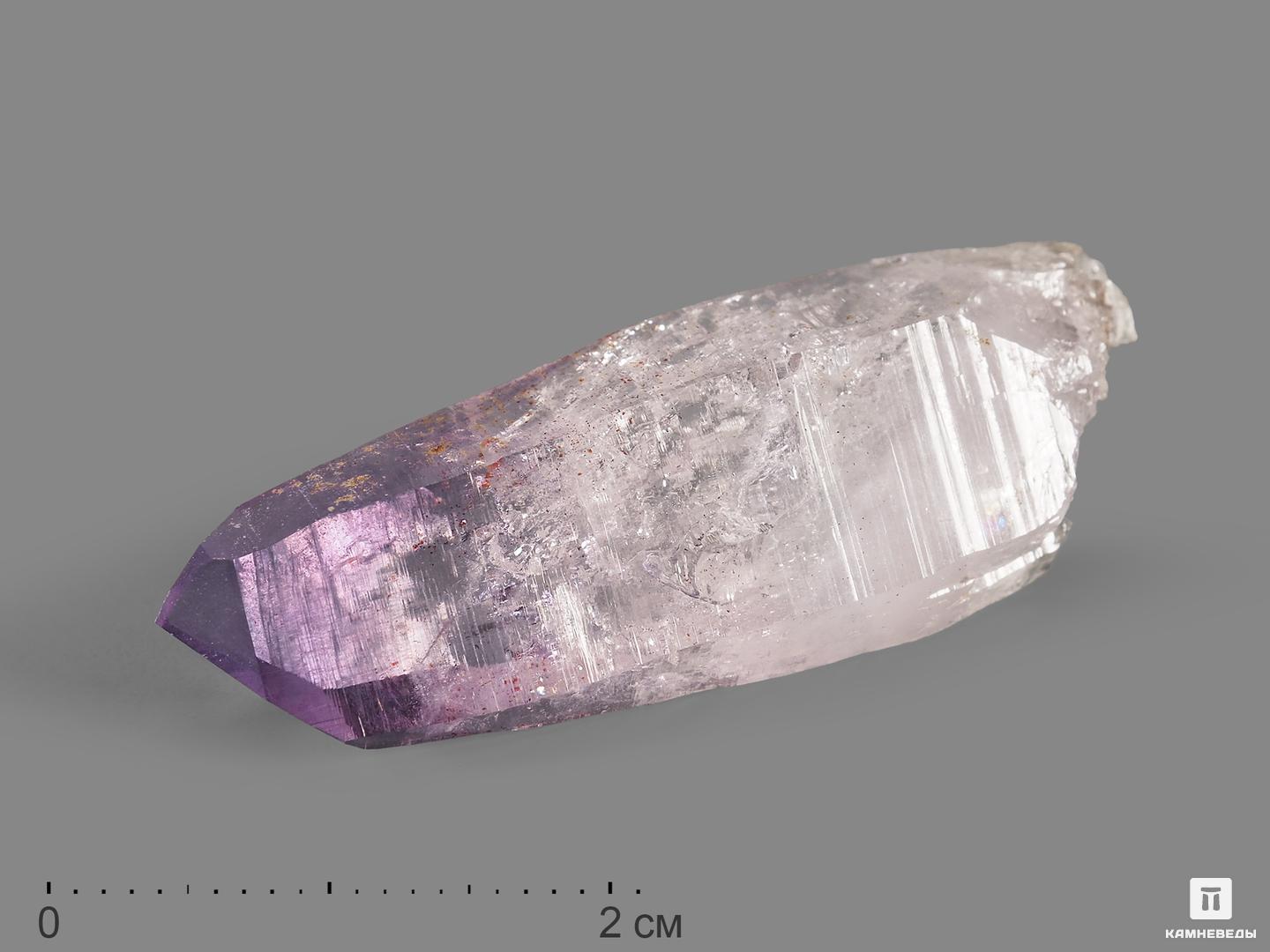 Аметист, кристалл 4х1,5х1 см, 20062, фото 1
