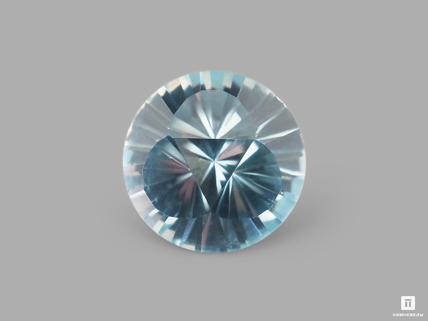 Топаз голубой, огранка 8х5 мм (2 ct)