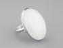 Кольцо с белым опалом (кахолонгом), 20300, фото 1