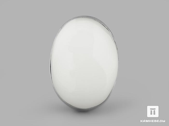 Кольцо с белым опалом (кахолонгом), 20300, фото 2