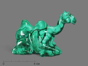 Верблюд из малахита, 9,5х6,2х3,7 см
