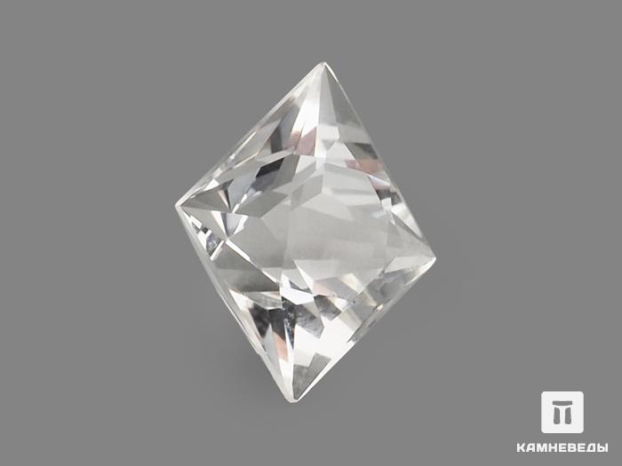 Горный хрусталь (кварц), огранка 8,5х8,5х7 мм (3,1 ct), 20624, фото 2